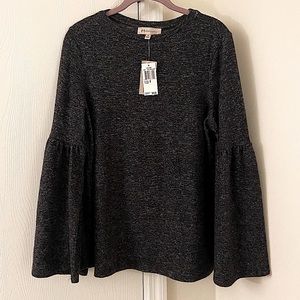 NWT Philosophy bell sleeve sweater top